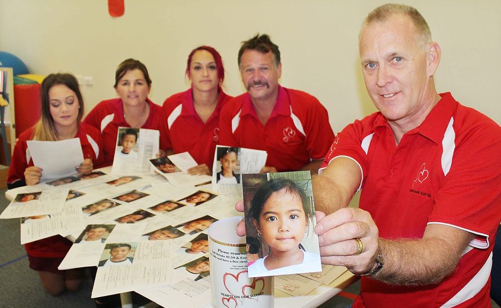 Samantha Hill, Lou Adams, Letitia Madigan, Steve Andrew and John Hill are preparing to go to the Philippines to do vital work for the Hearts on Our Sleeves charity which sponsors children to attend school and receive an education in the Philippines. Samantha Hill, Lou Adams, Letitia Madigan, Steve Andrew and John Hill are preparing to go to the Philippines to do vital work for the Hearts on Our Sleeves charity which sponsors children to attend school and receive an education in the Philippines.